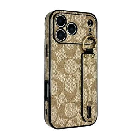 コーチiphone17携帯ケース 落下防止 ベルト付き