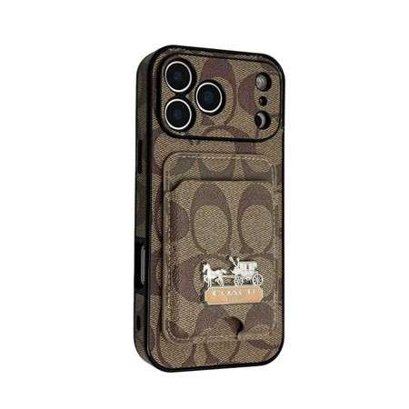 コーチiphone17携帯ケース MagSafe対応 カードケース
